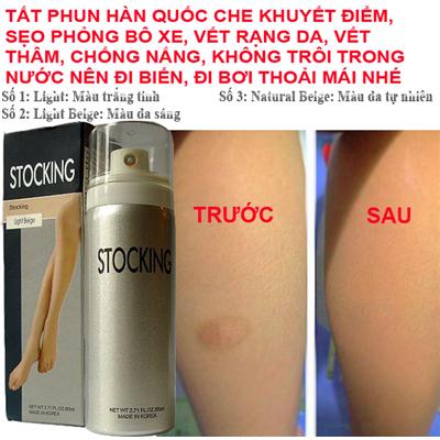 Tất Phun Hàn Quốc Stocking 80ml